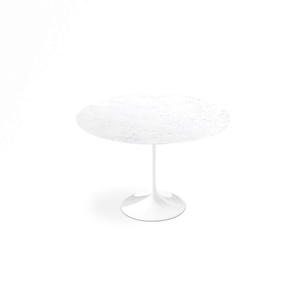 Bianca Neve Calacatta Quartz Petal Dining Table - Round - Final Sale