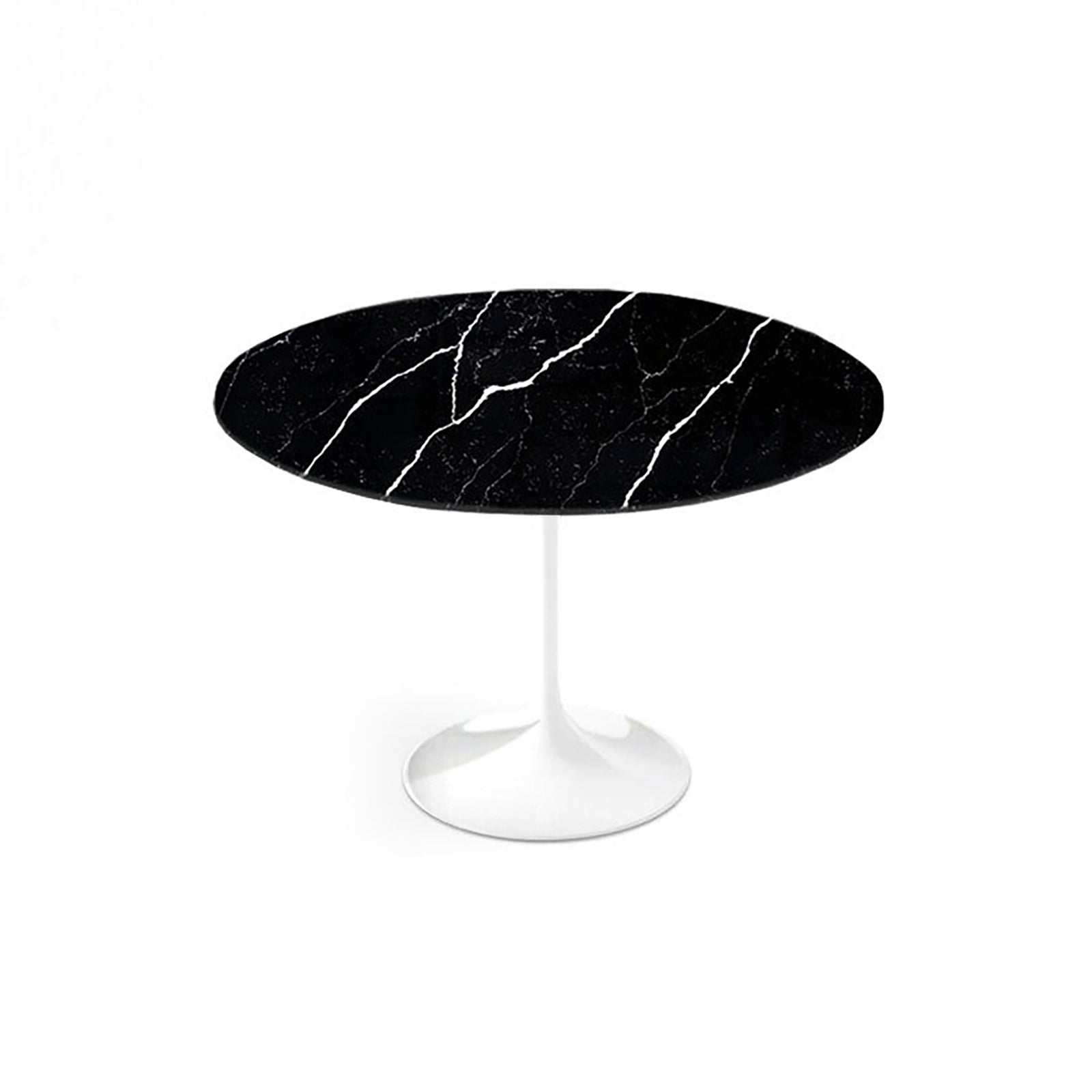 Black Calacatta Quartz | Petal Dining Table - Round - Final Sale