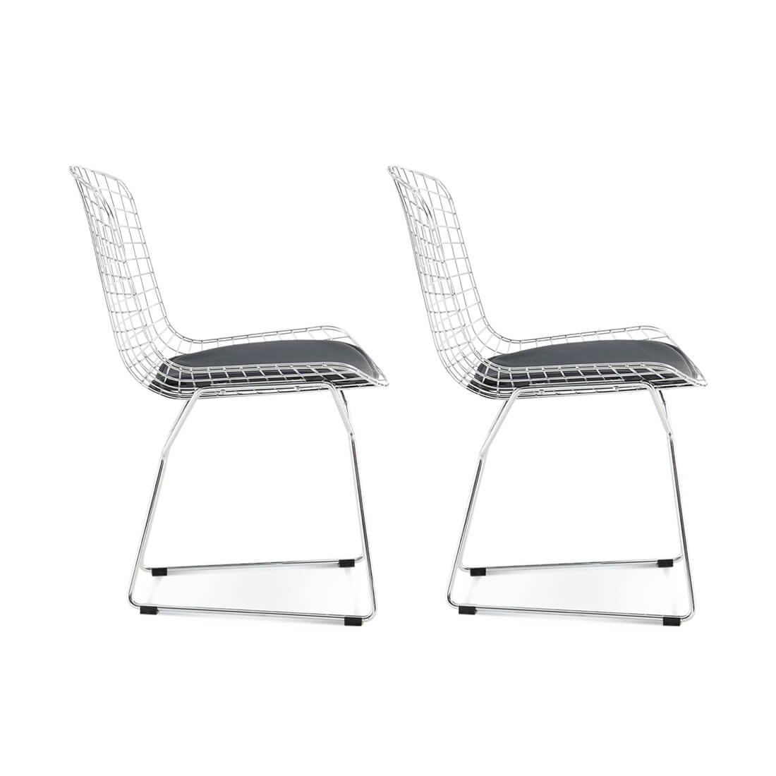 Set of Two Bertoia Side Chairs