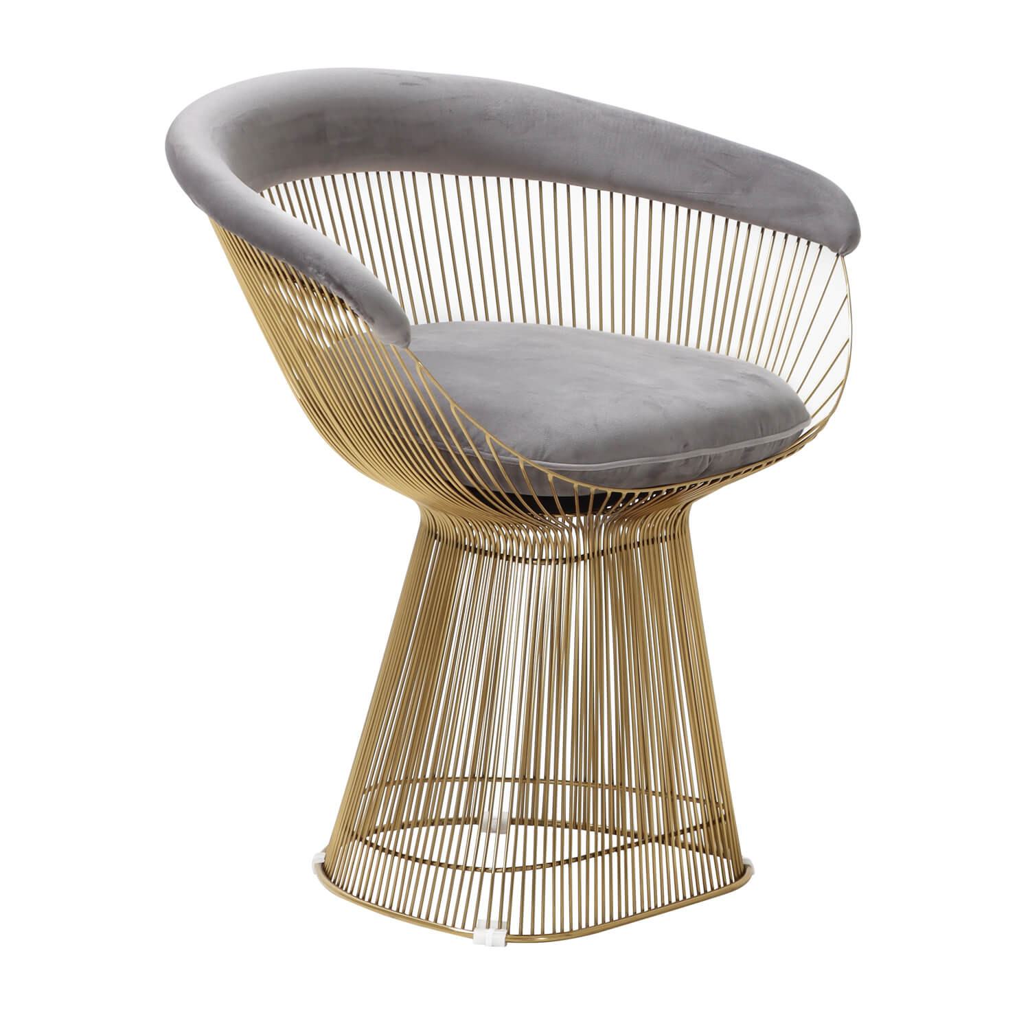 Weston Armchair - Gold Base
