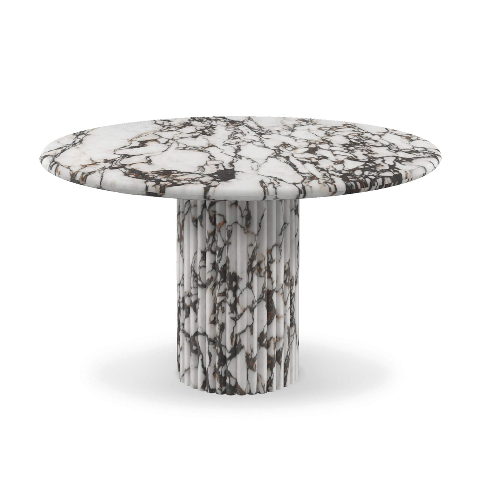 Cava Fluted Round Dining Table