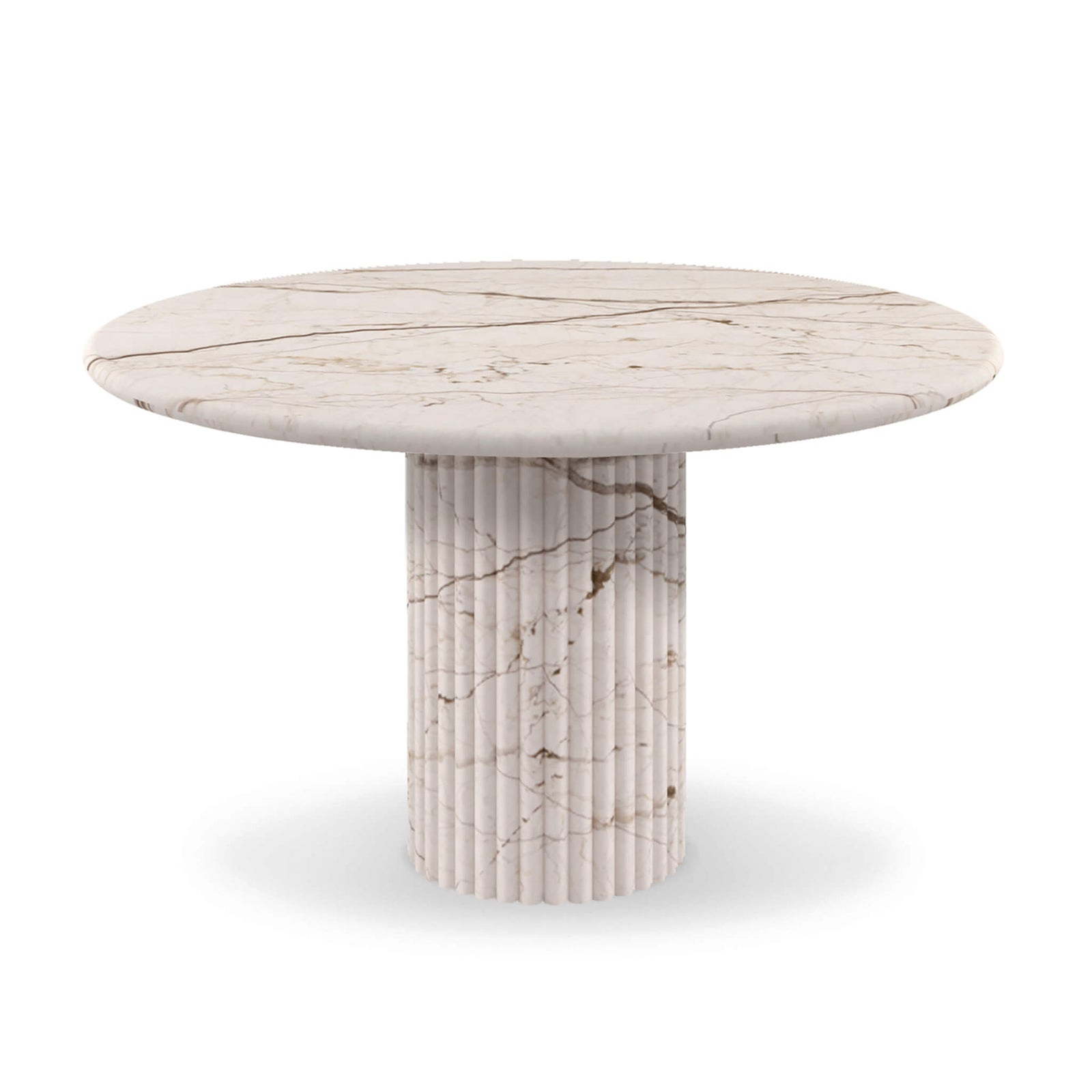 Cava Fluted Round Dining Table