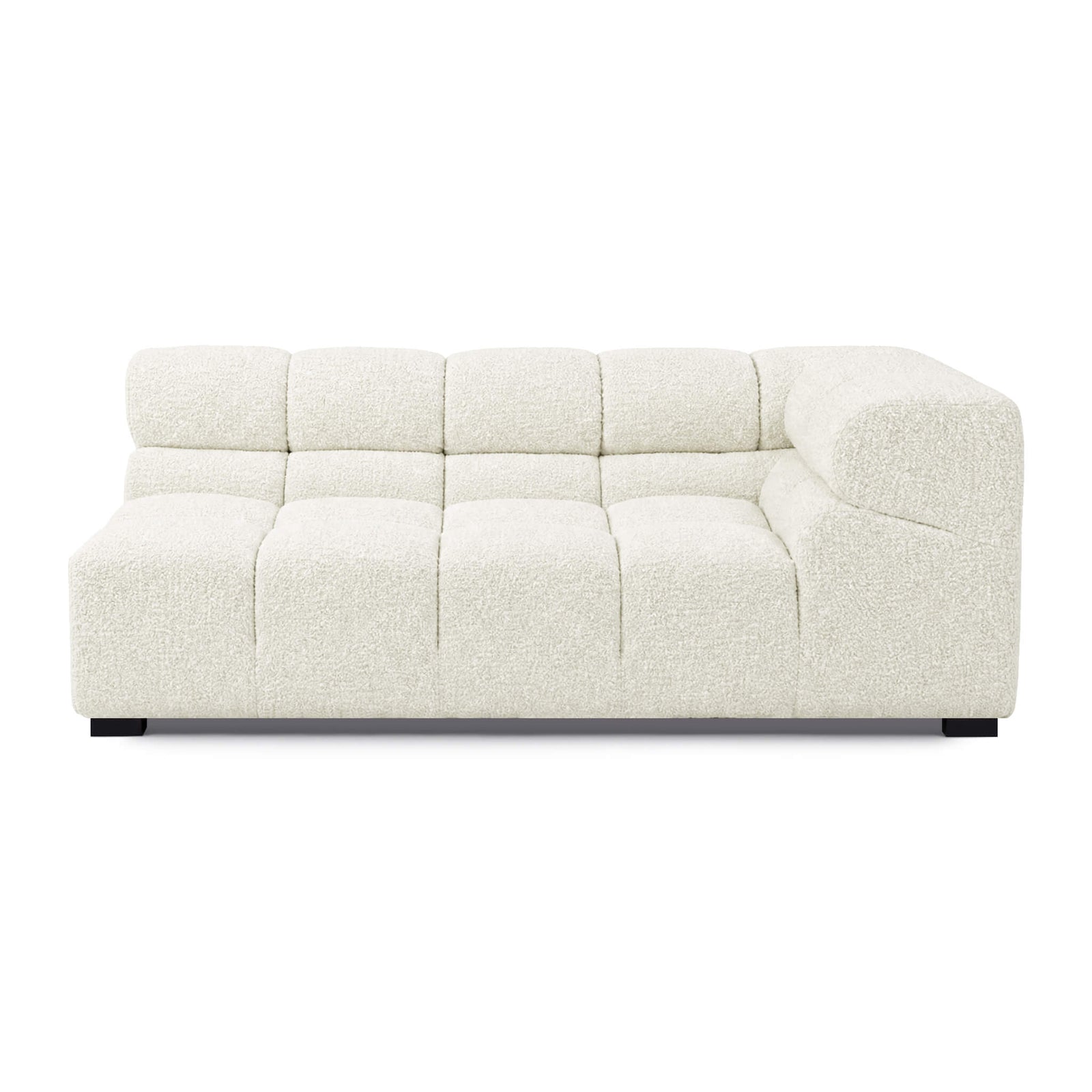 Quadra Tufted Sofa | TF004 Extra Large Left Corner