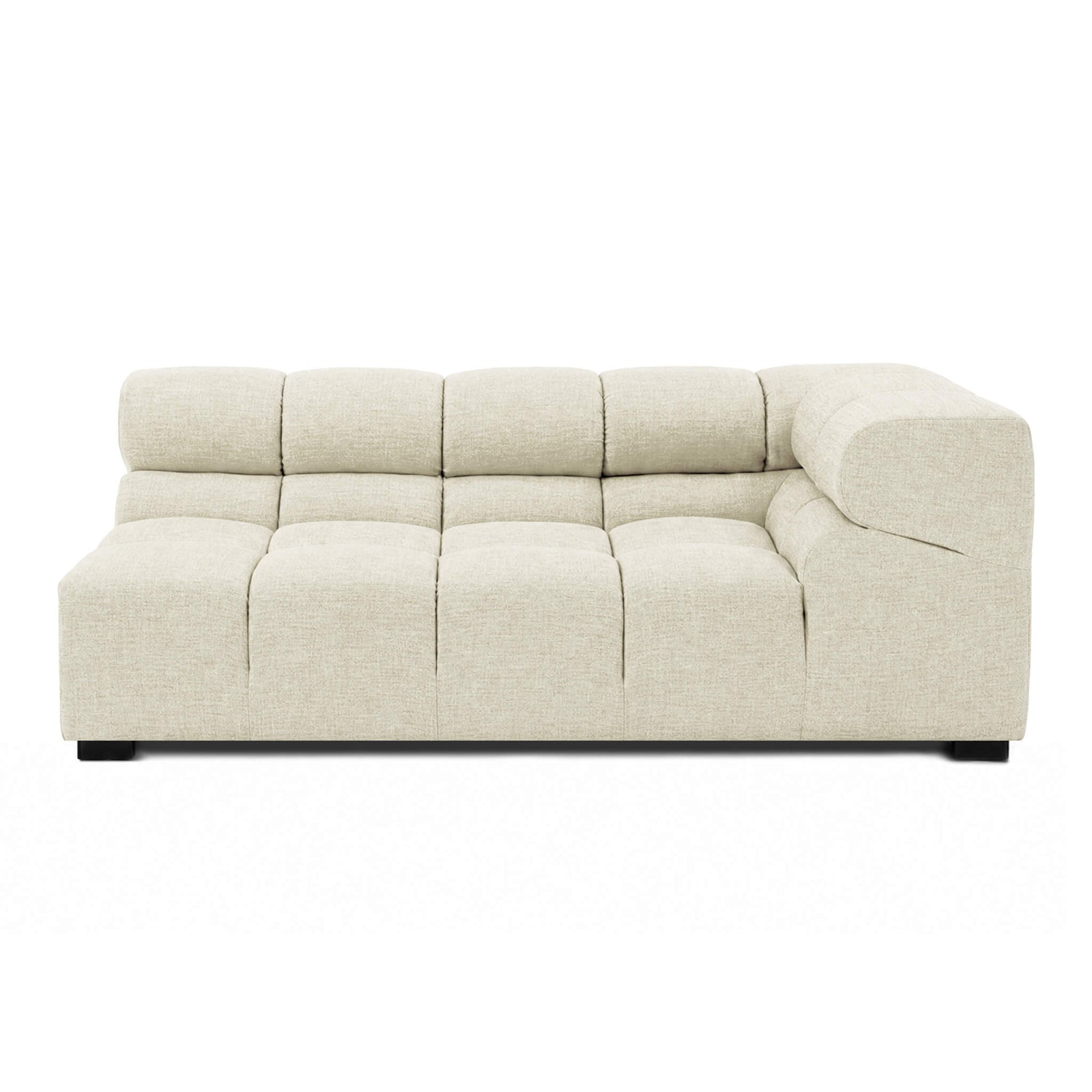 Quadra Tufted Sofa | TF004 Extra Large Left Corner