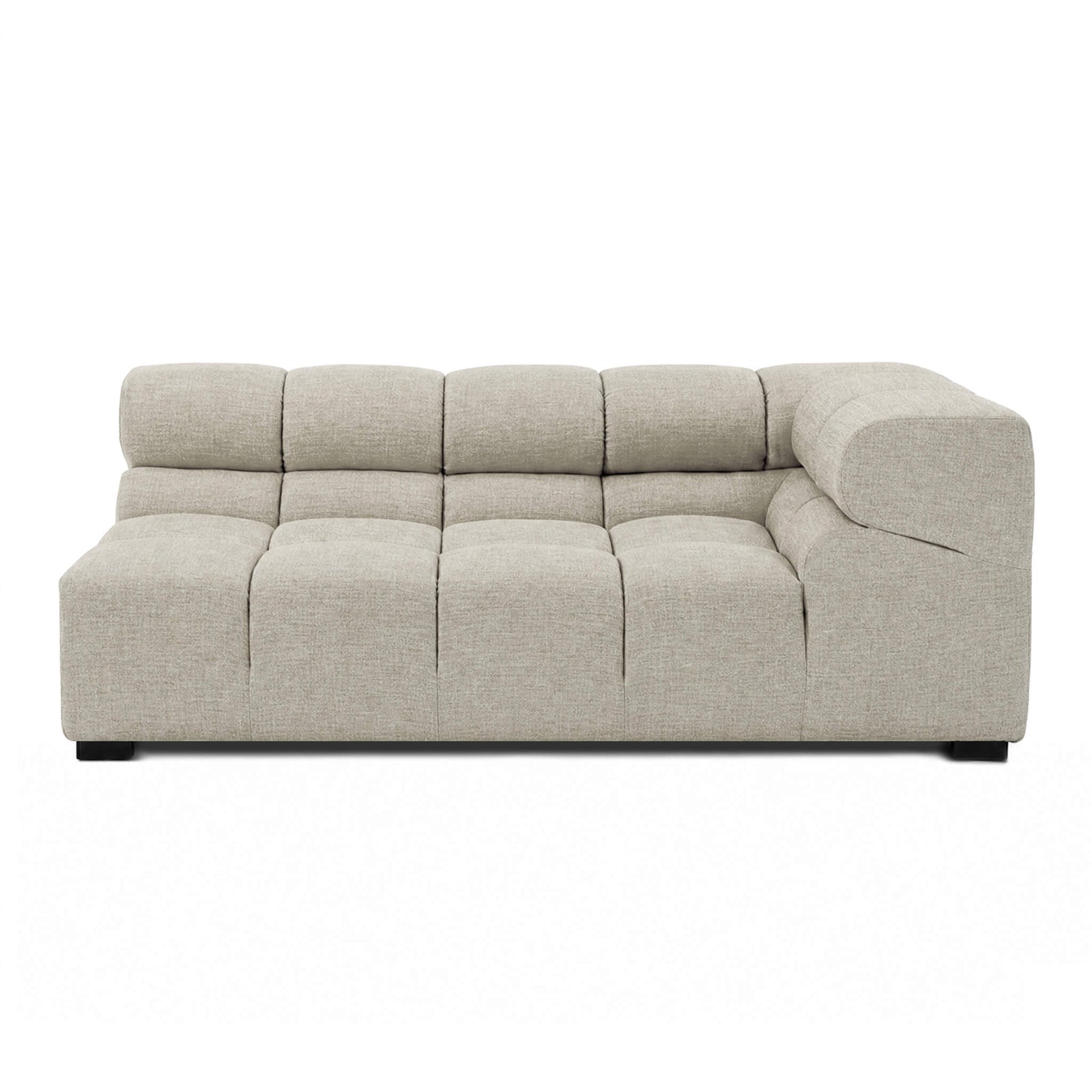 Quadra Tufted Sofa | TF004 Extra Large Left Corner
