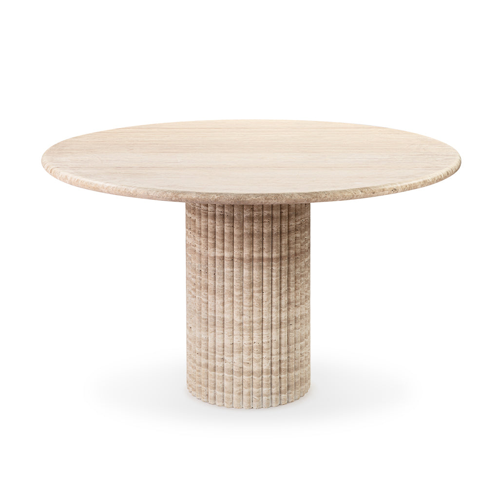 Cava Fluted Round Dining Table