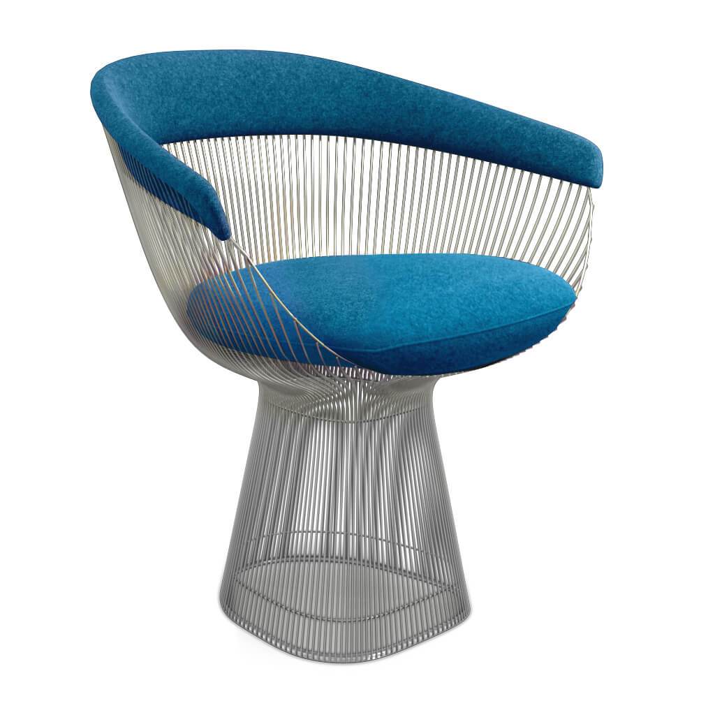Weston Armchair - Chrome Base