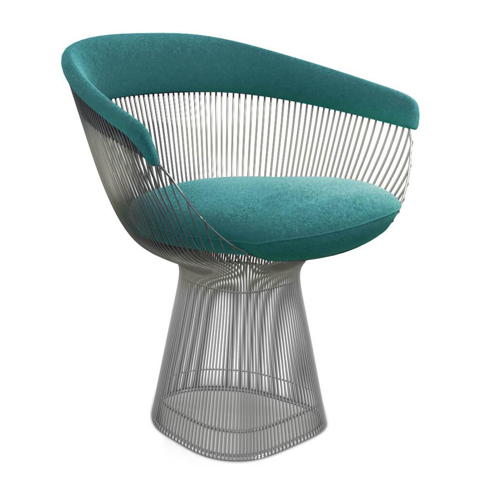 Weston Armchair - Chrome Base