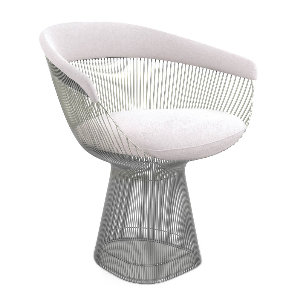 Weston Armchair - Chrome Base