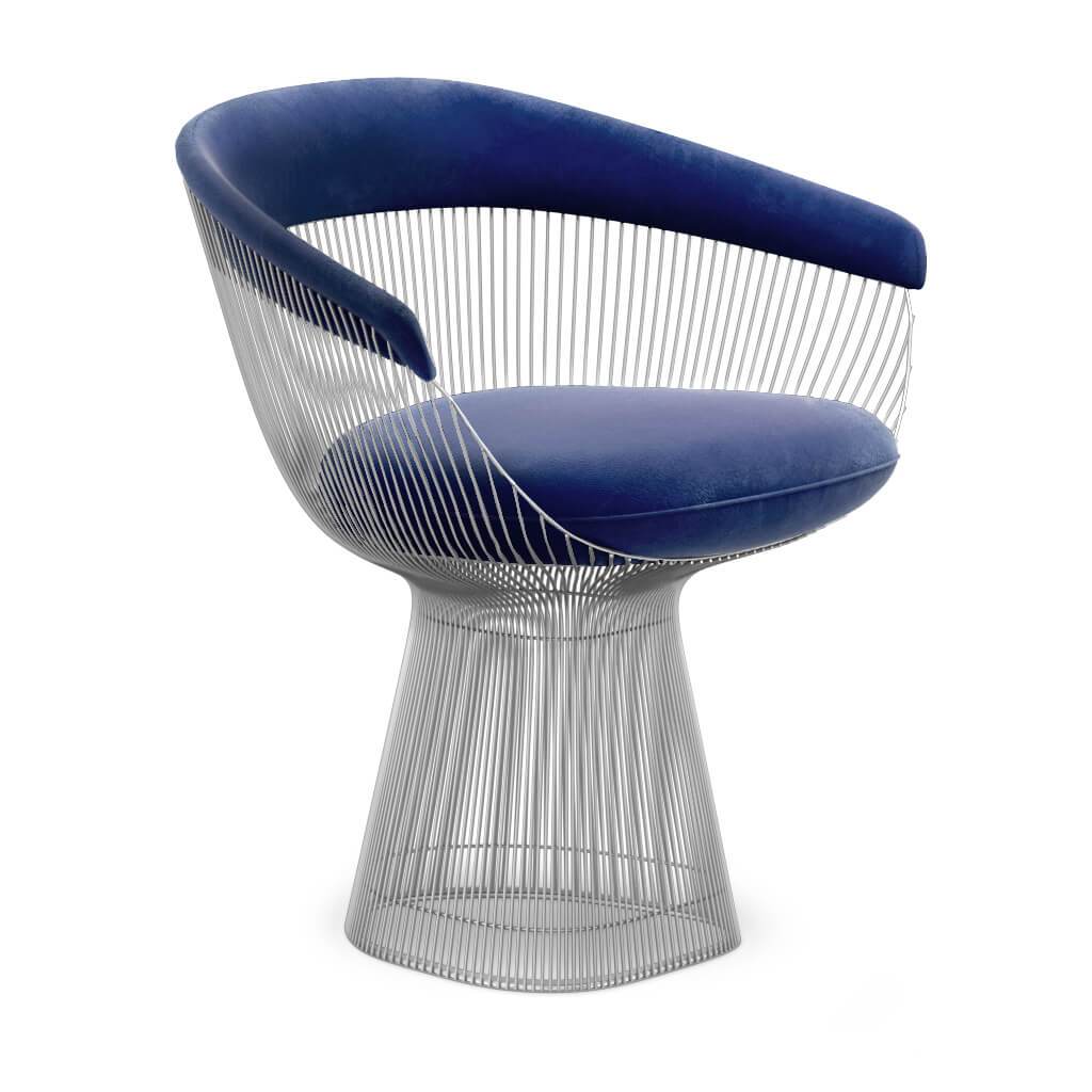 Weston Armchair - Chrome Base