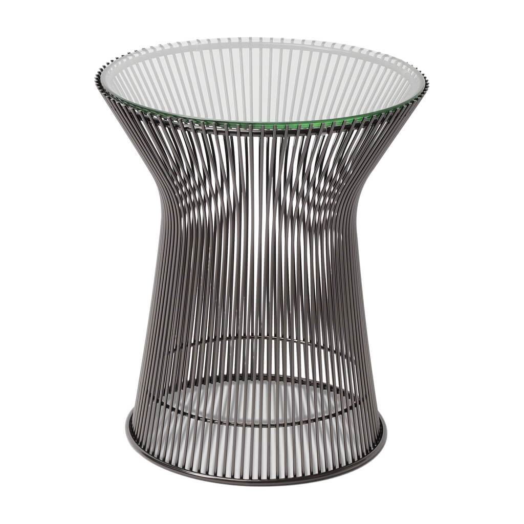 Warren Platner Side Table - Glass Top - Eternity Modern