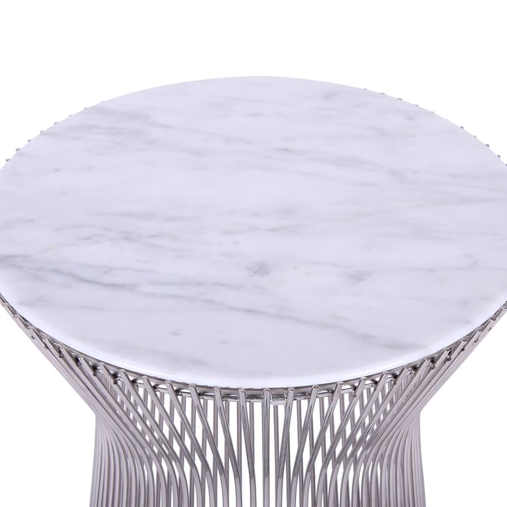Warren Platner Side Table - Marble Top - Eternity Modern