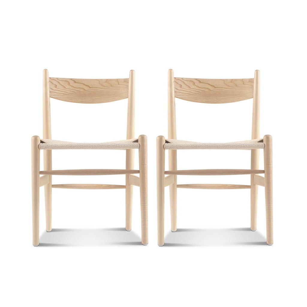 Set of Two Conrad Chairs / Black Stain - Final Sale