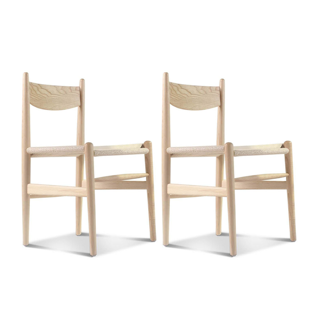 Set of Two Conrad Chairs / Black Stain - Final Sale
