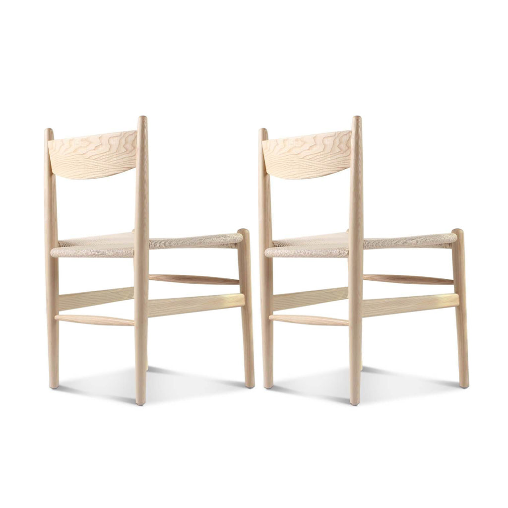 Set of Two Conrad Chairs / Black Stain - Final Sale