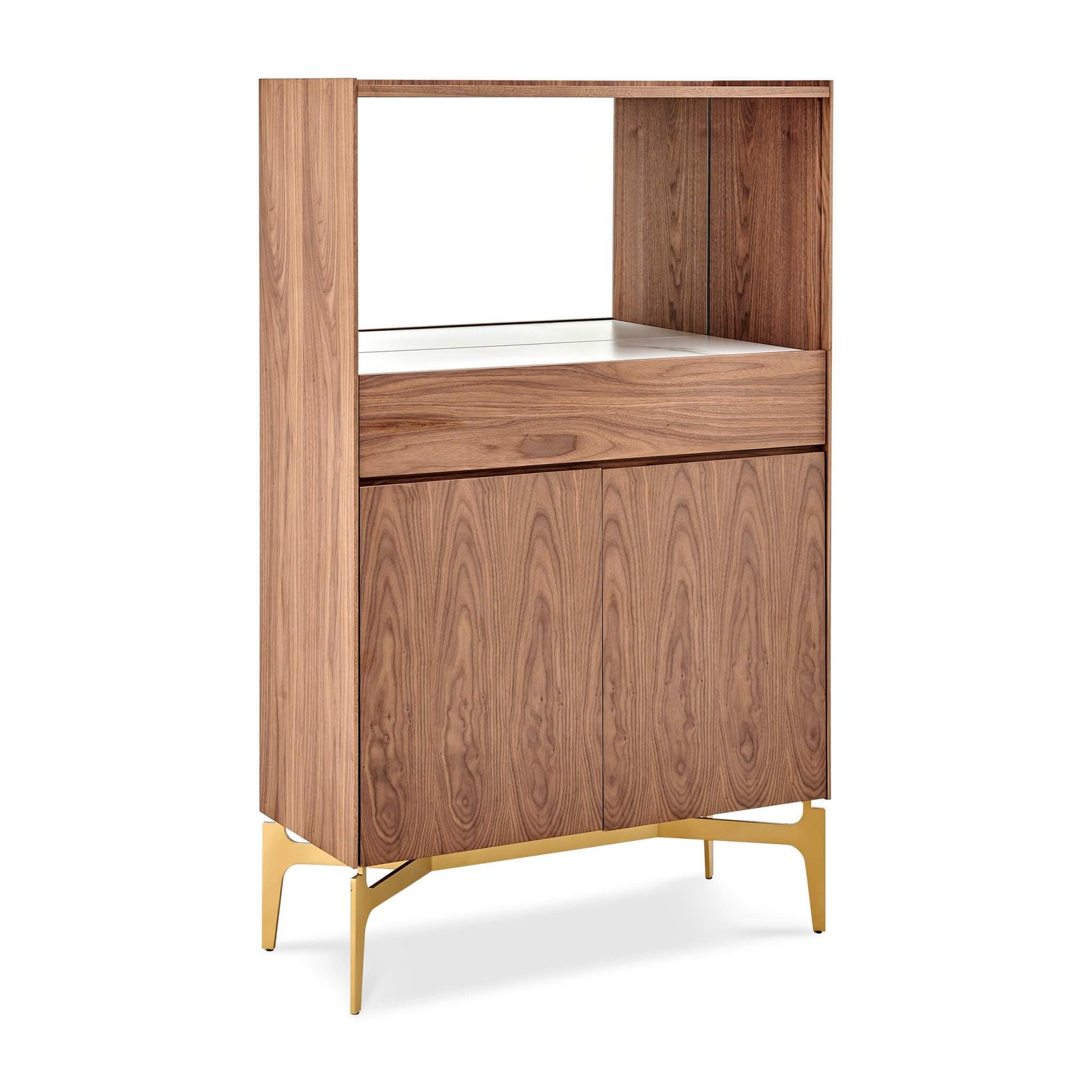Elisa Modern Dresser with Mirror