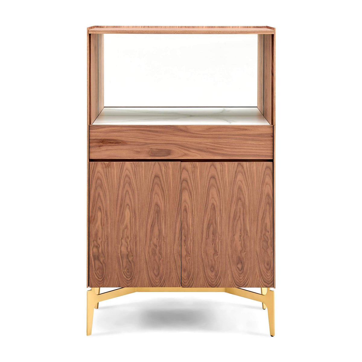 Elisa Modern Dresser with Mirror
