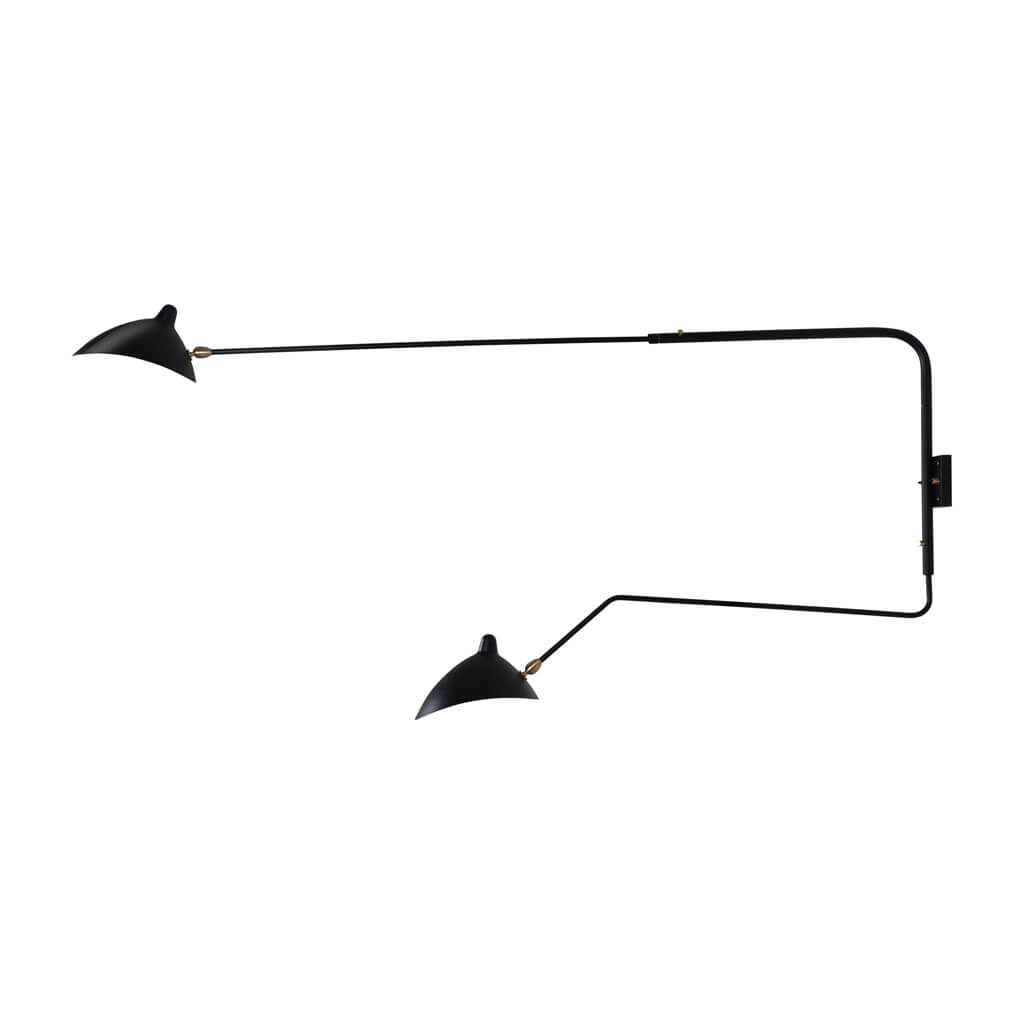 Aster Two-Arm Wall Sconce