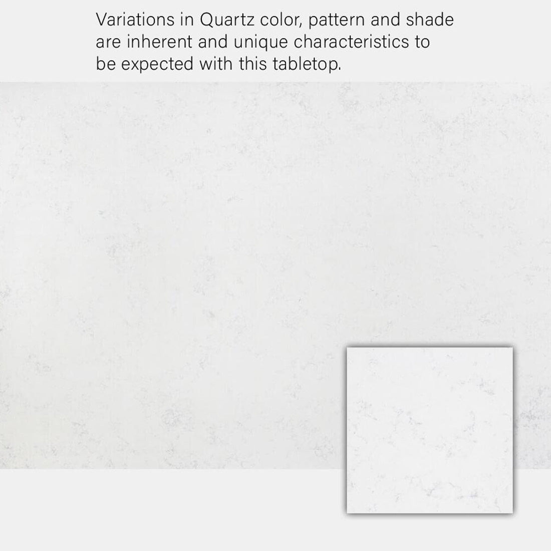 Bianca Neve Calacatta Quartz Petal Dining Table - Round - Final Sale