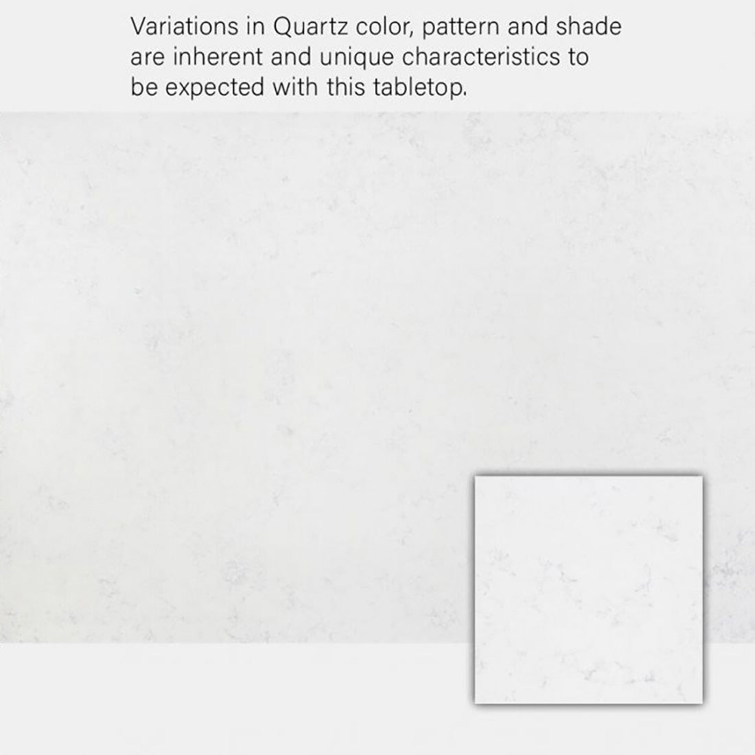 Bianca Neve Calacatta Quartz Petal Dining Table - Oval - Final Sale