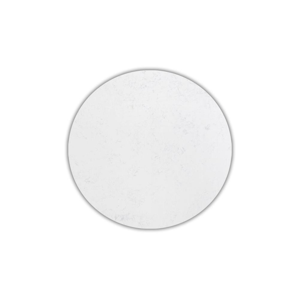 Bianca Neve Calacatta Quartz Petal Dining Table - Round - Final Sale