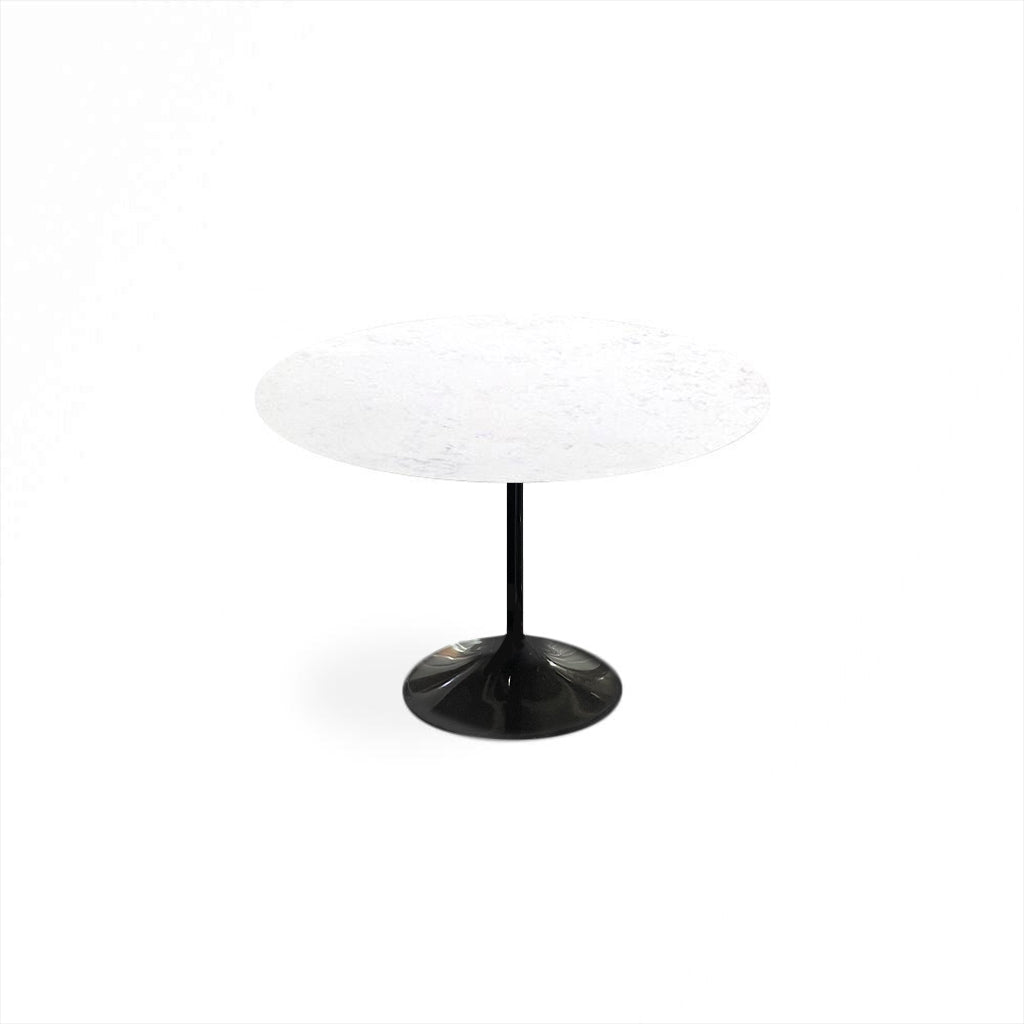 Bianca Neve Calacatta Quartz Petal Dining Table - Round - Final Sale
