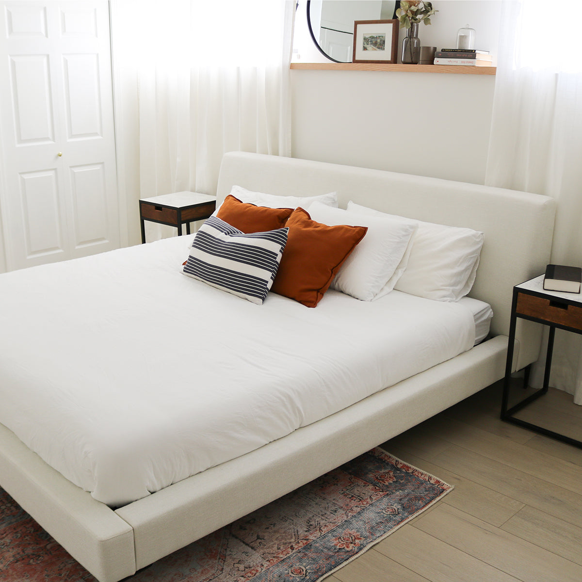 Brooke Mid Century Platform Bed - Eternity Modern