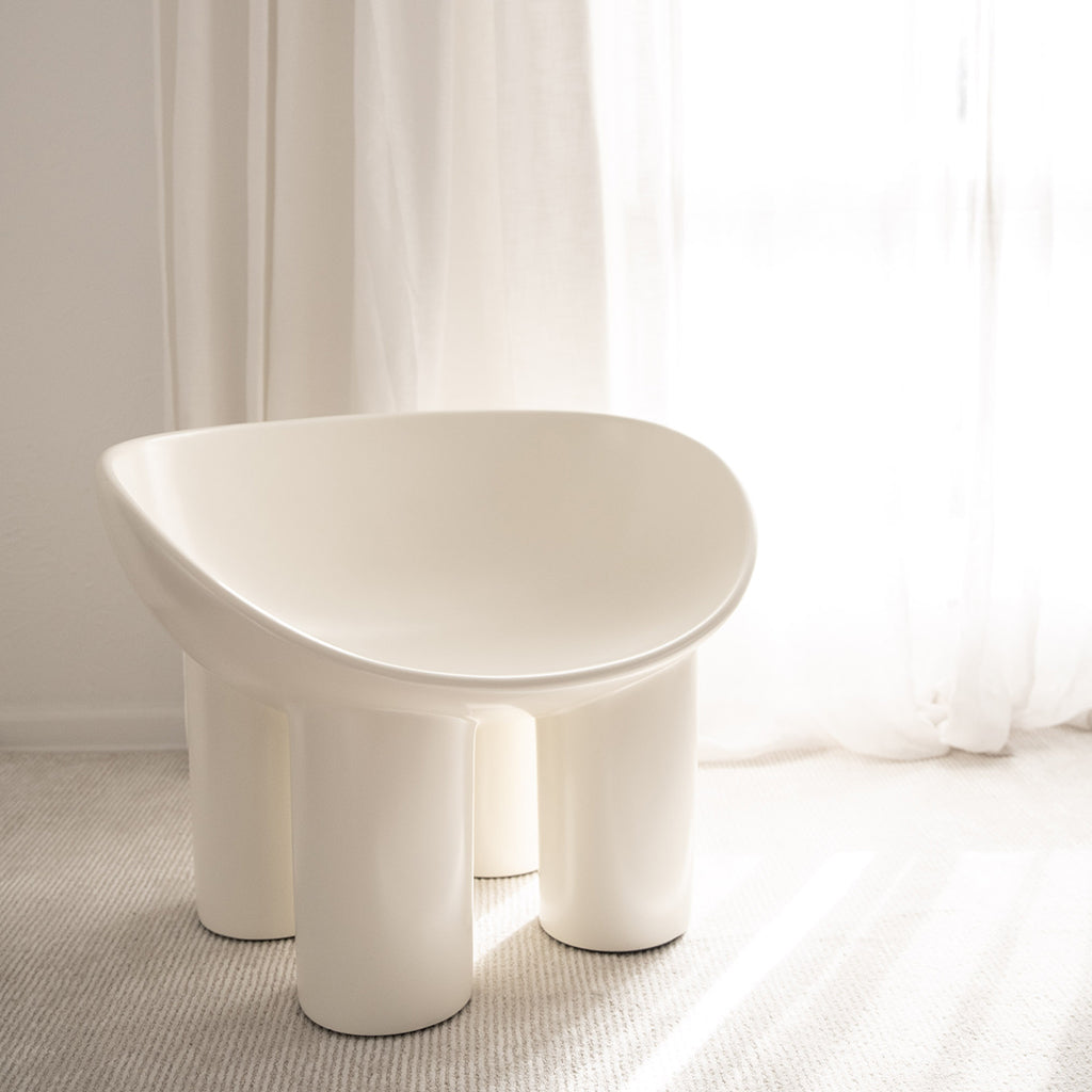 Roly Poly Fiberglass Armchair