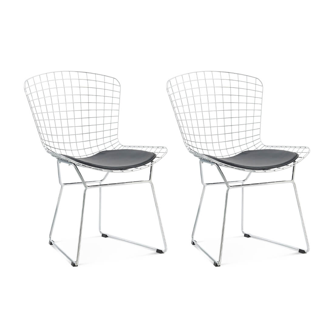 Set of Two Bertoia Side Chairs