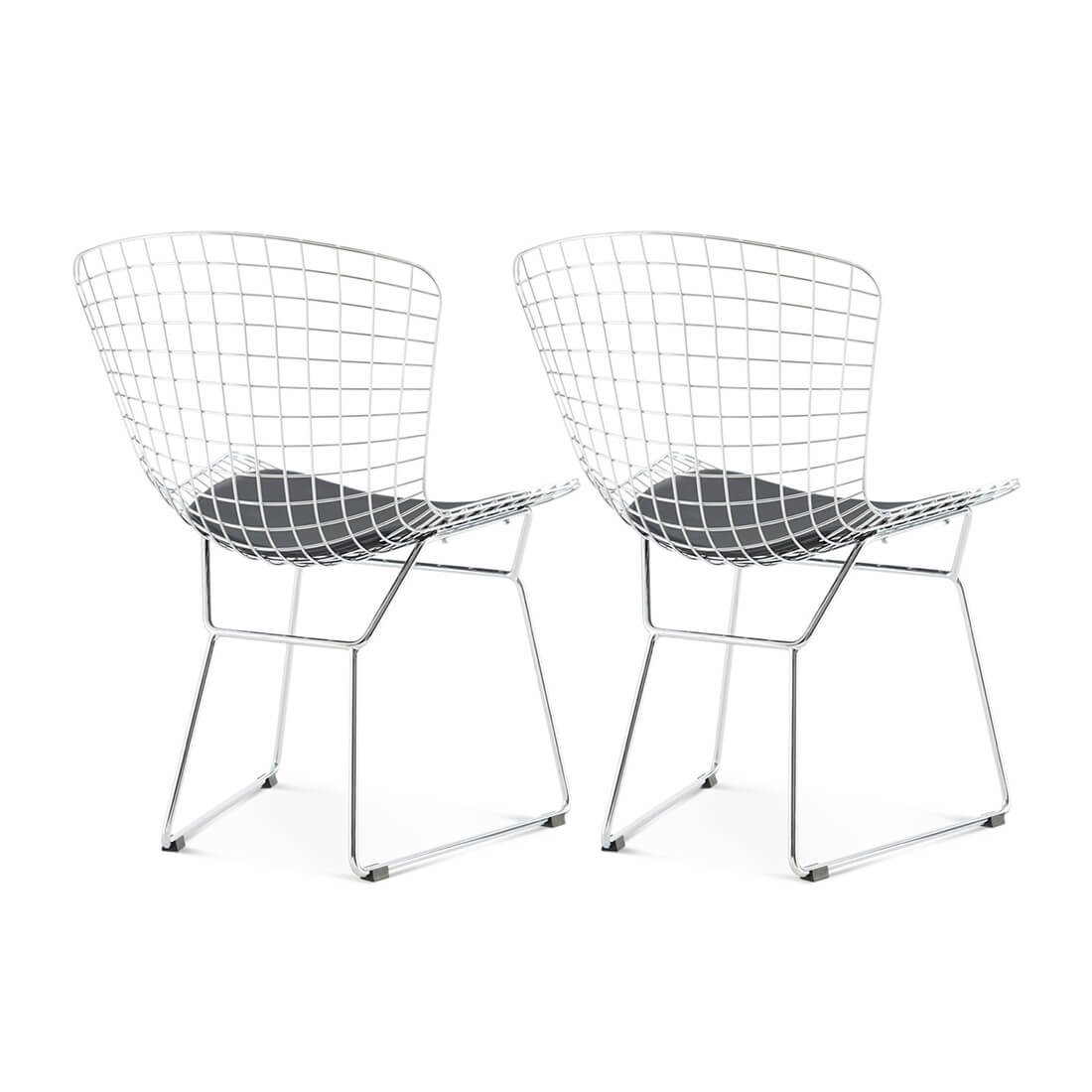 Set of Two Bertoia Side Chairs