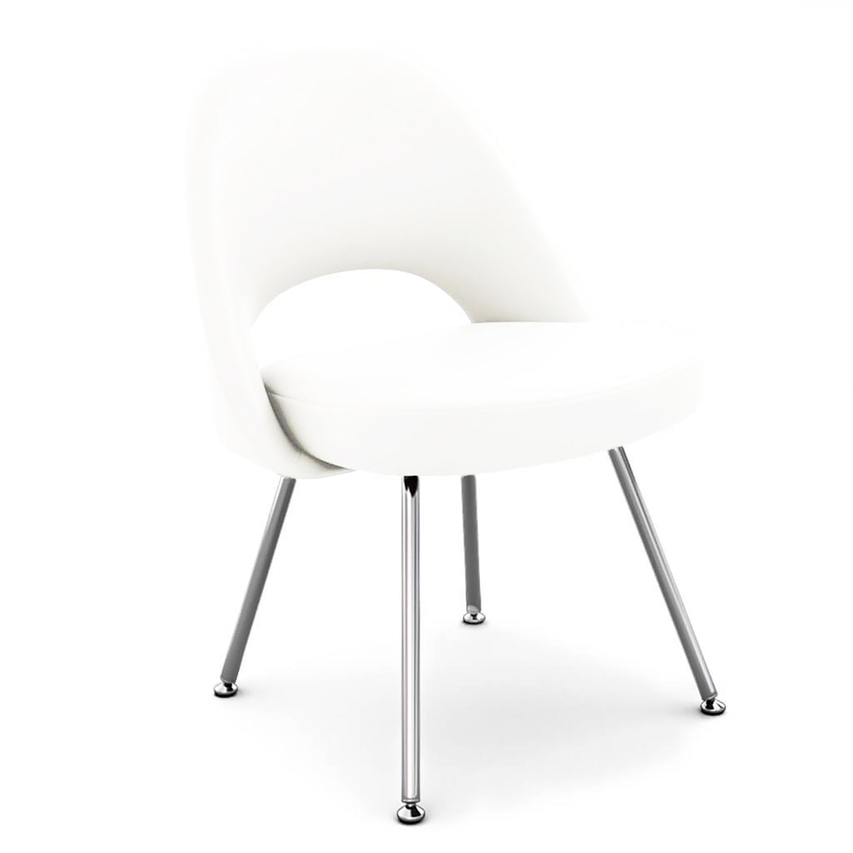 Savarin Executive Side Chair - Steel Legs