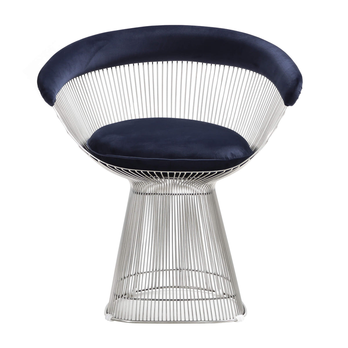 Weston Armchair - Chrome Base