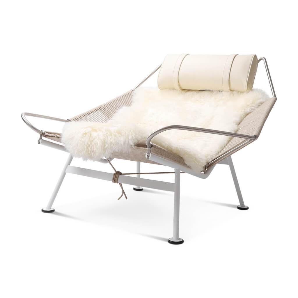 Flag Halyard Chair Quickship - Natural Cord Color - Final Sale