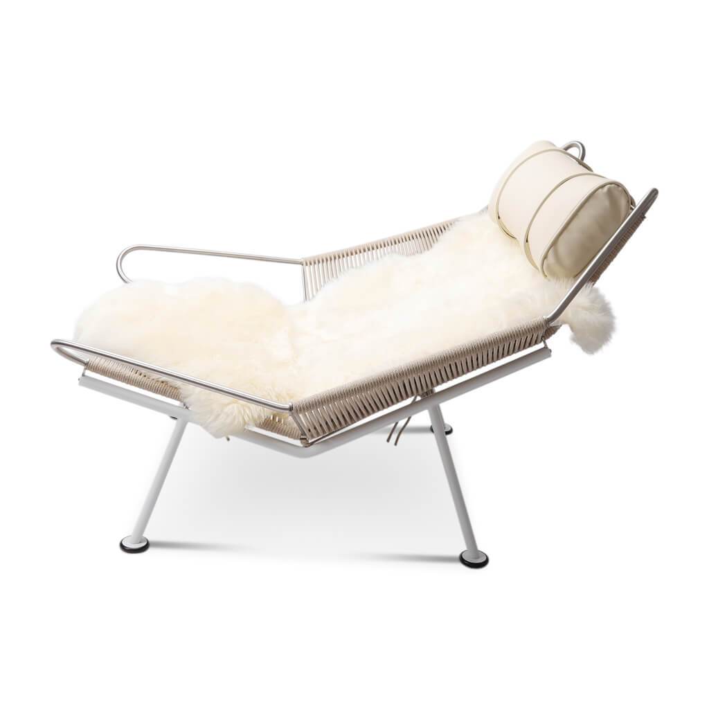 Flag Halyard Chair Quickship - Natural Cord Color - Final Sale