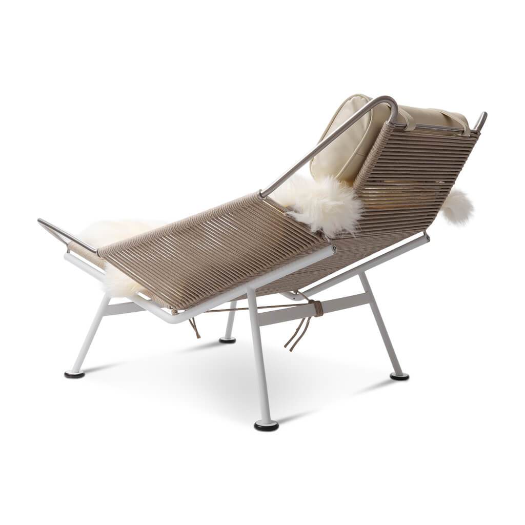 Flag Halyard Chair Quickship - Natural Cord Color - Final Sale