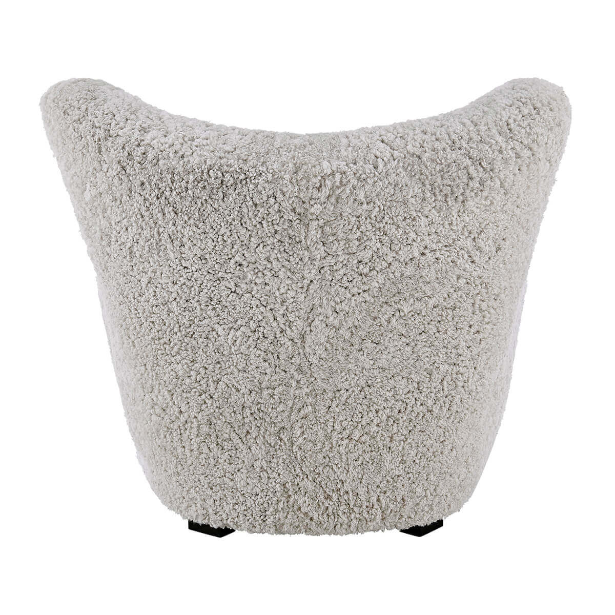 Flemming Lassen The Tired Man Lounge Chair & Footstool in Genuine Sheepskin