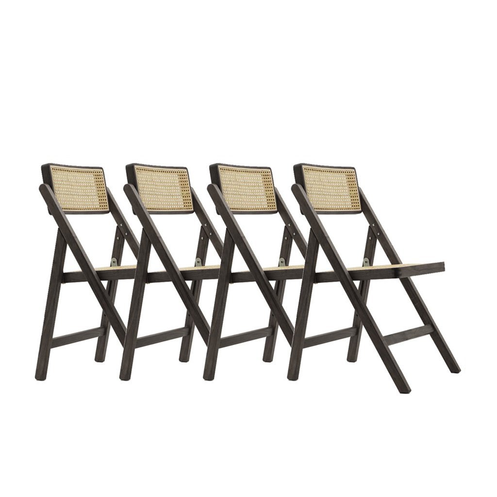Set of Four Pierre Jeanneret Folding Chair