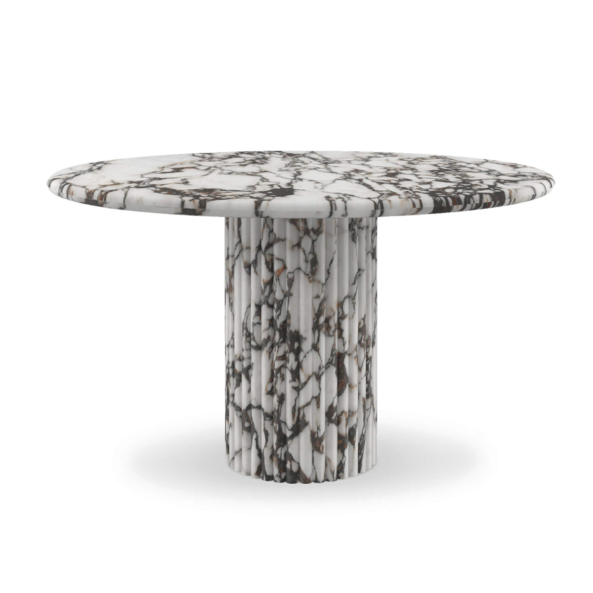 Cava Fluted Round Dining Table