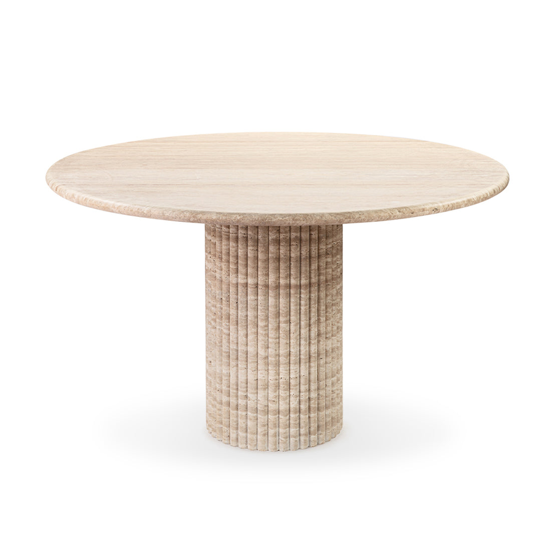 Cava Fluted Round Dining Table