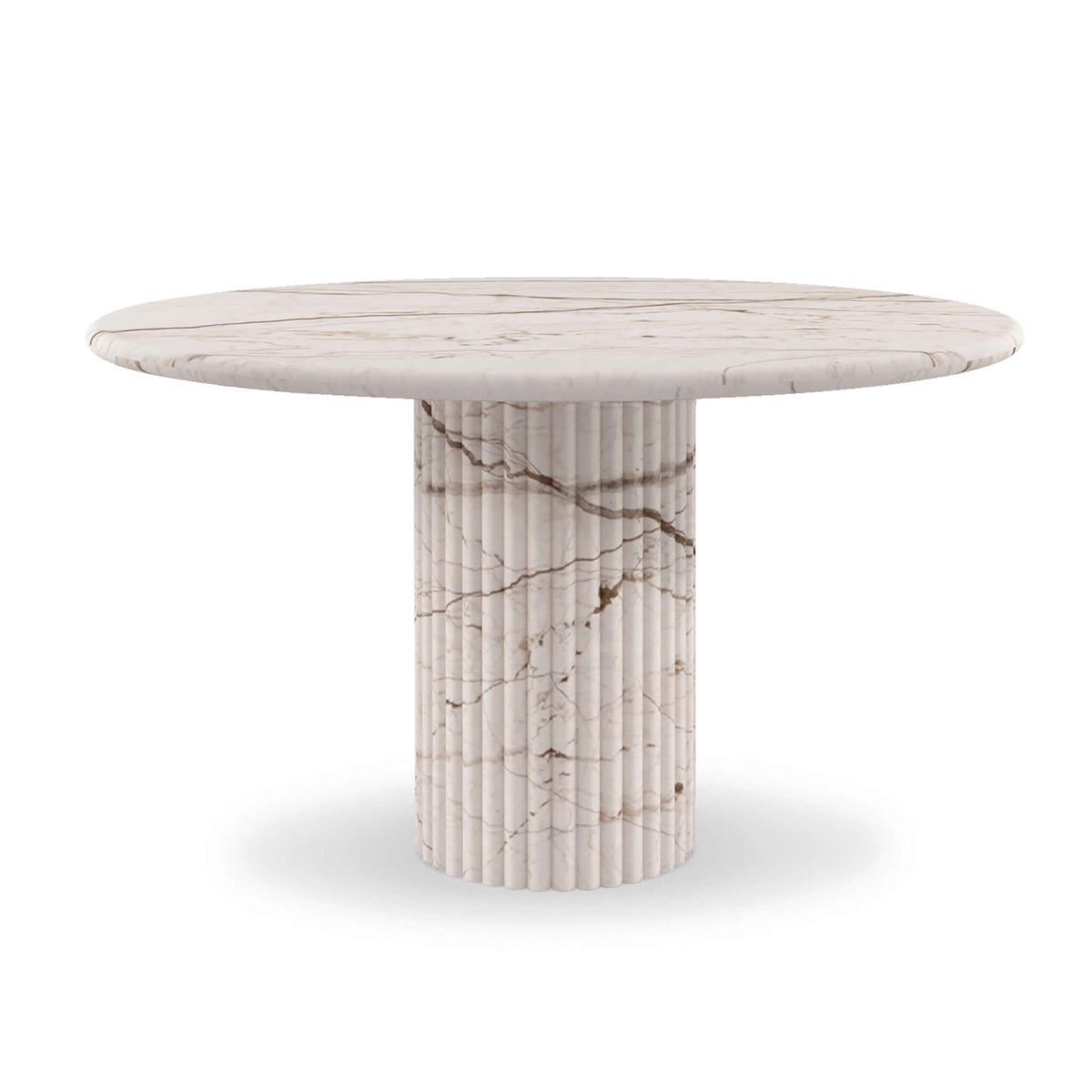 Cava Fluted Round Dining Table
