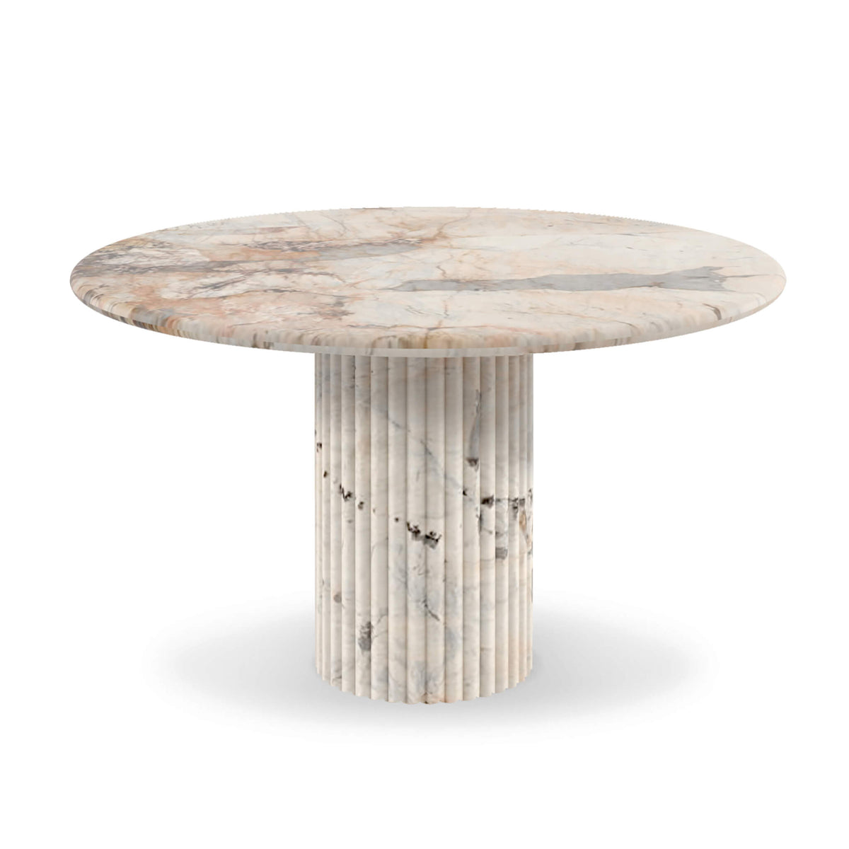 Cava Fluted Round Dining Table