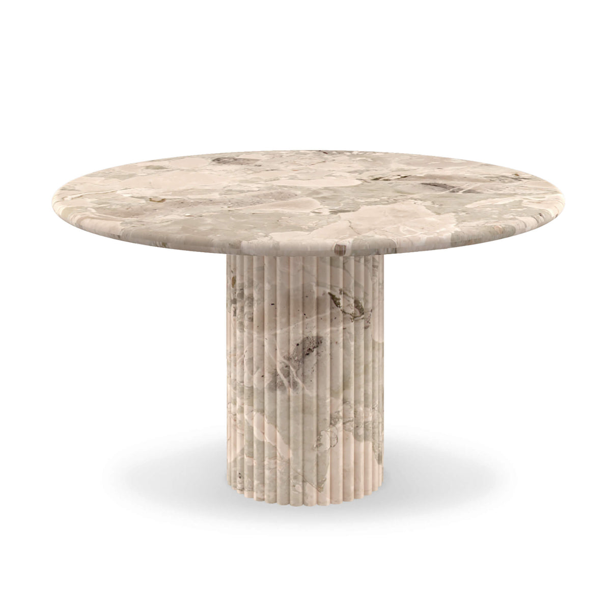 Cava Fluted Round Dining Table