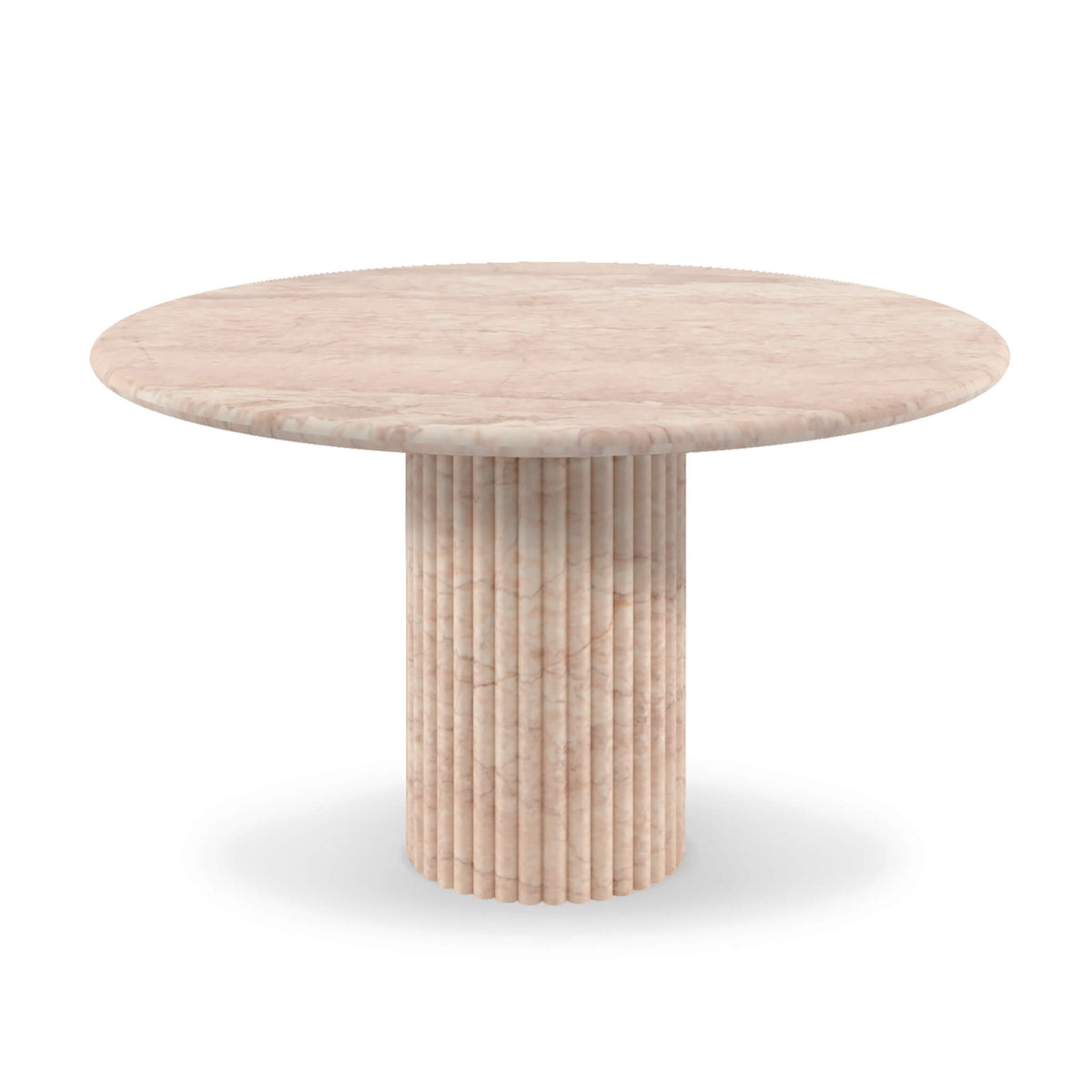 Cava Fluted Round Dining Table