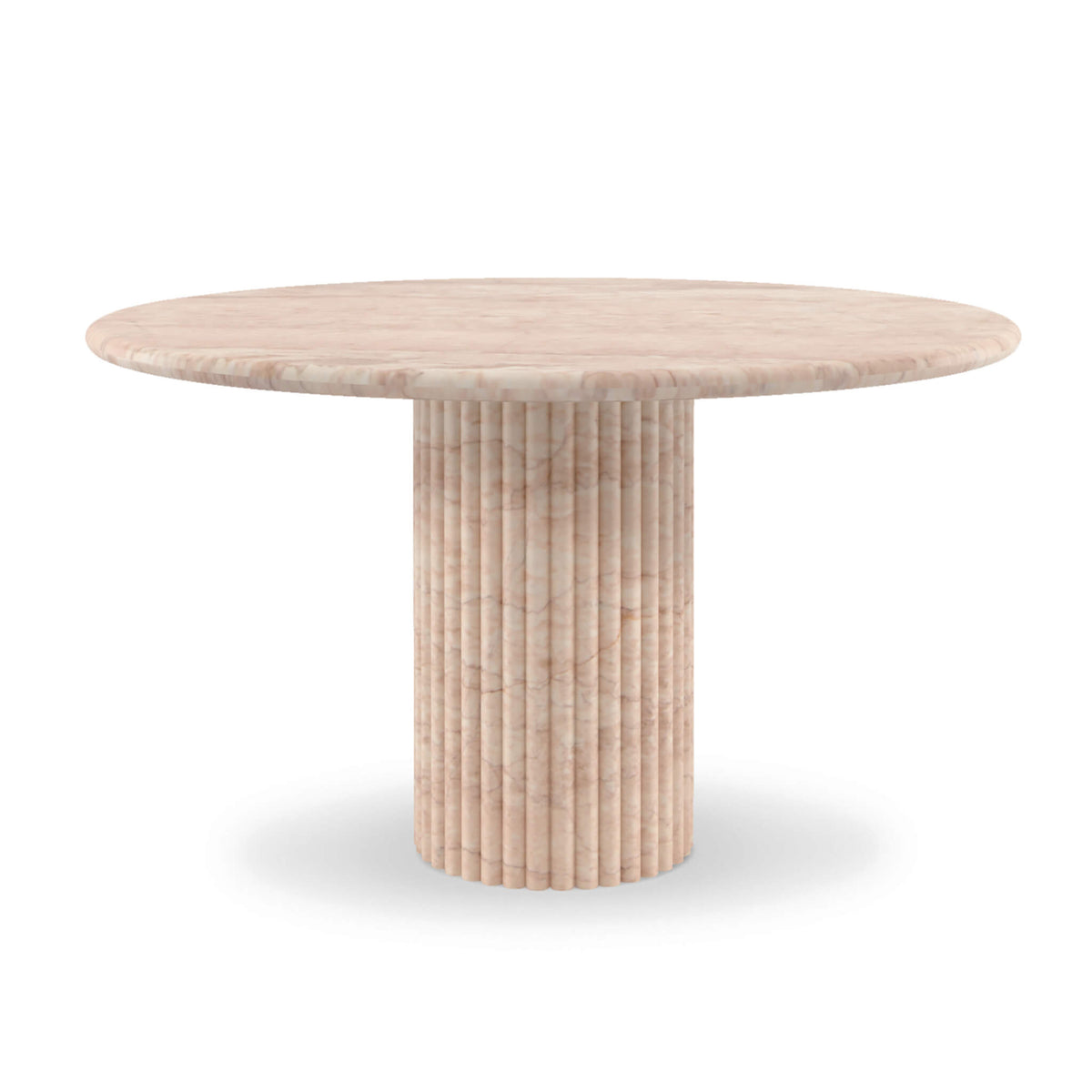 Cava Fluted Round Dining Table