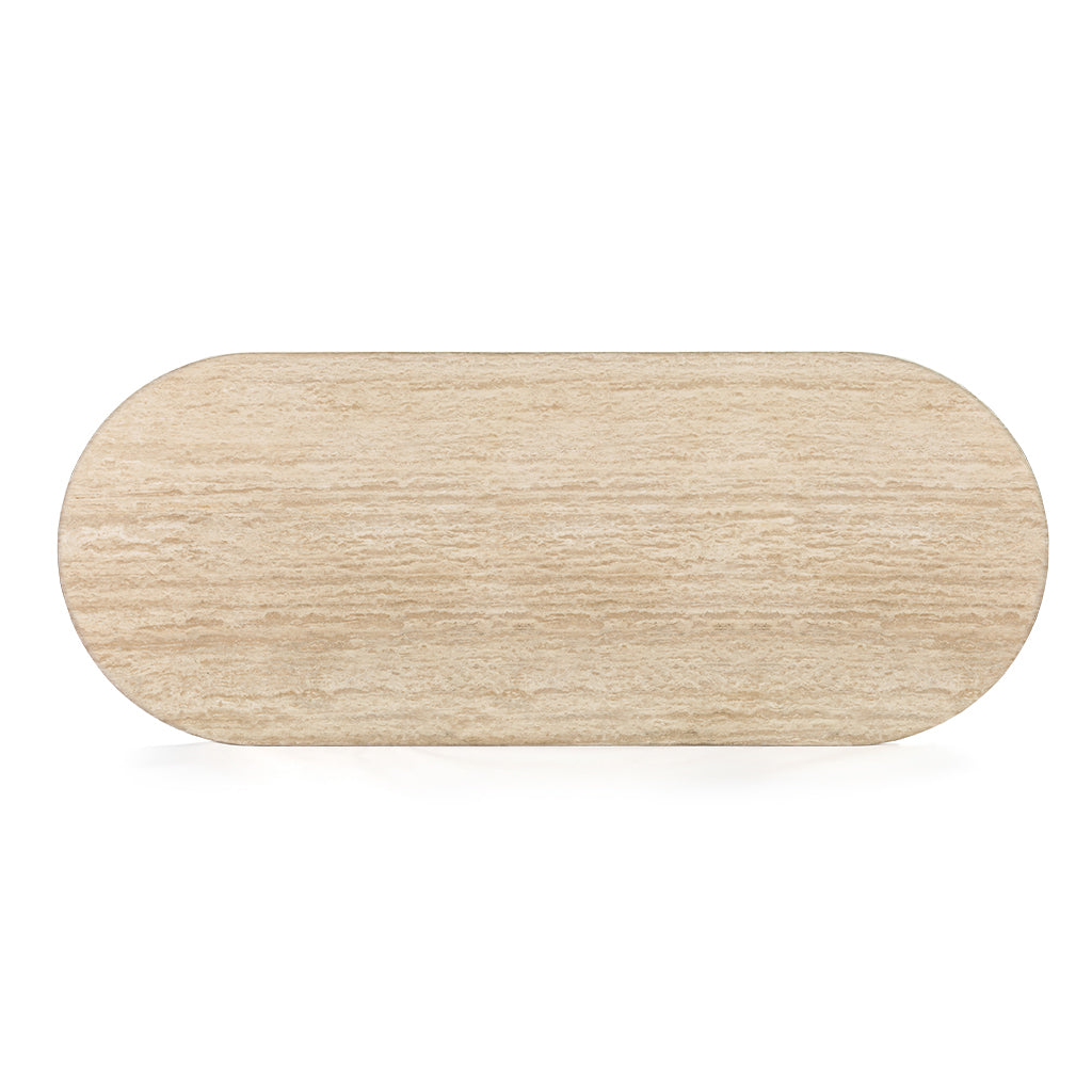 Cava Fluted Oval Dining Table
