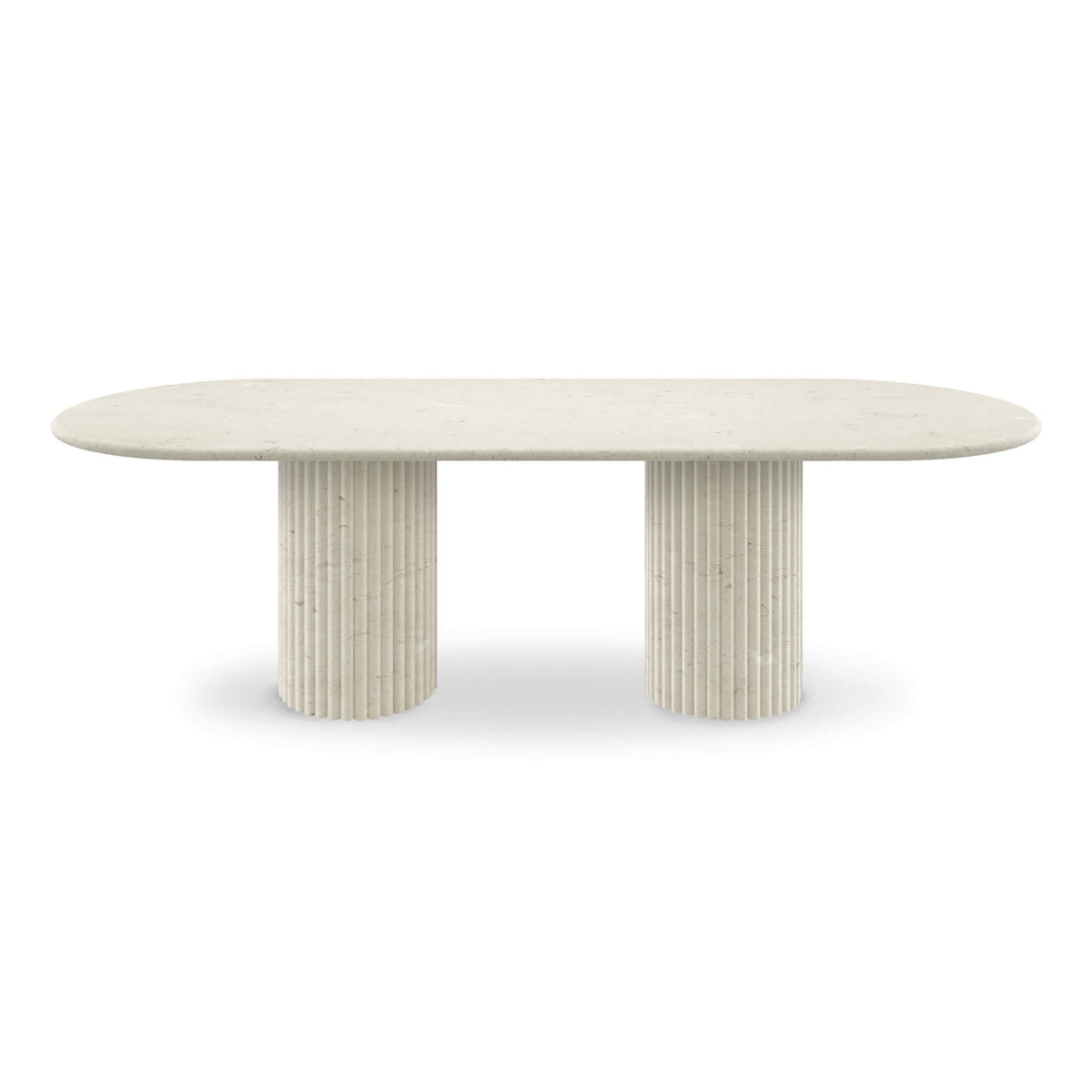 Cava Fluted Oval Dining Table