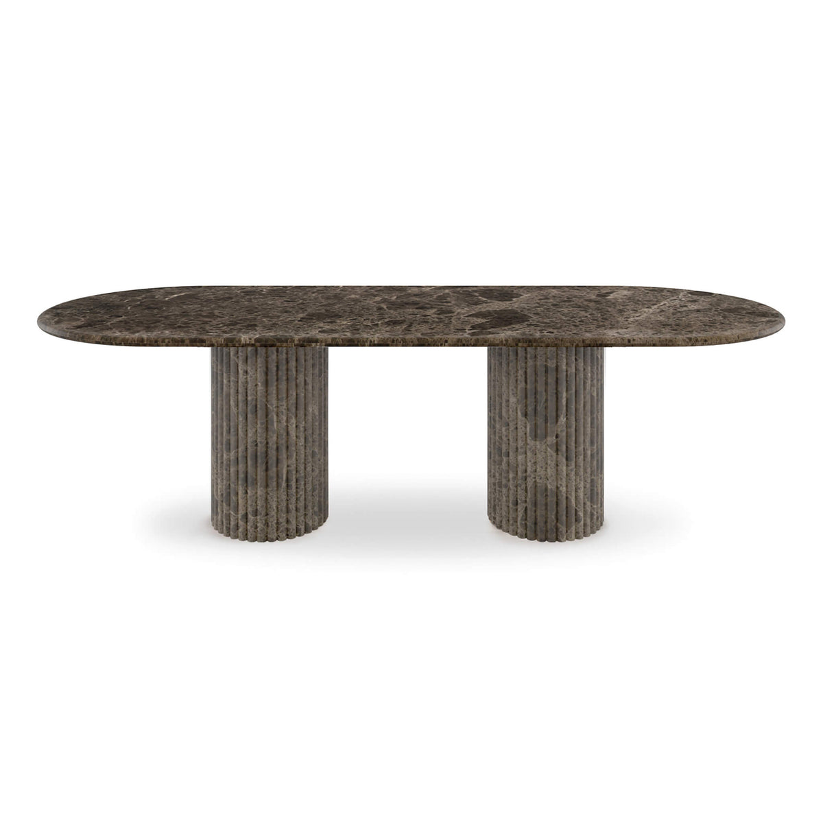 Cava Fluted Oval Dining Table