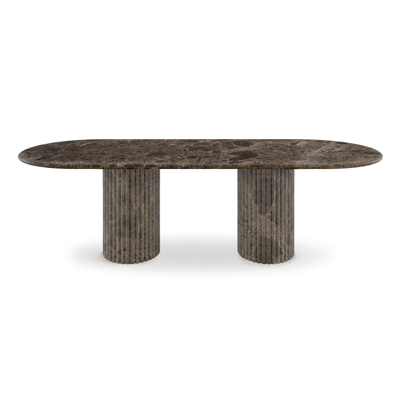 Cava Fluted Oval Dining Table