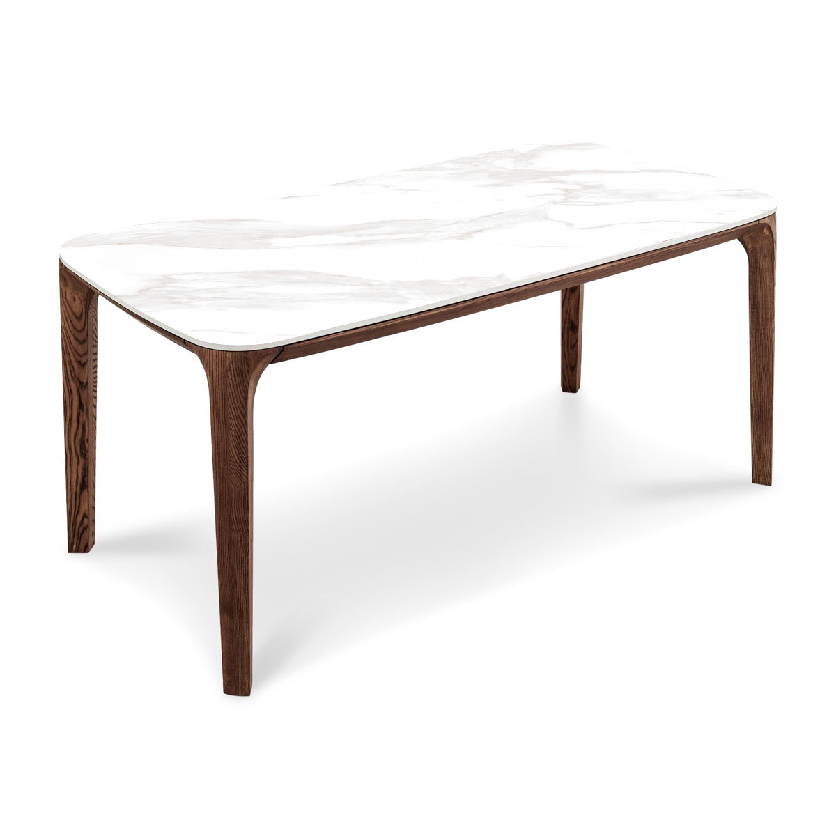 Myko Modern Rectangular Ceramic Dining Table - Final Sale