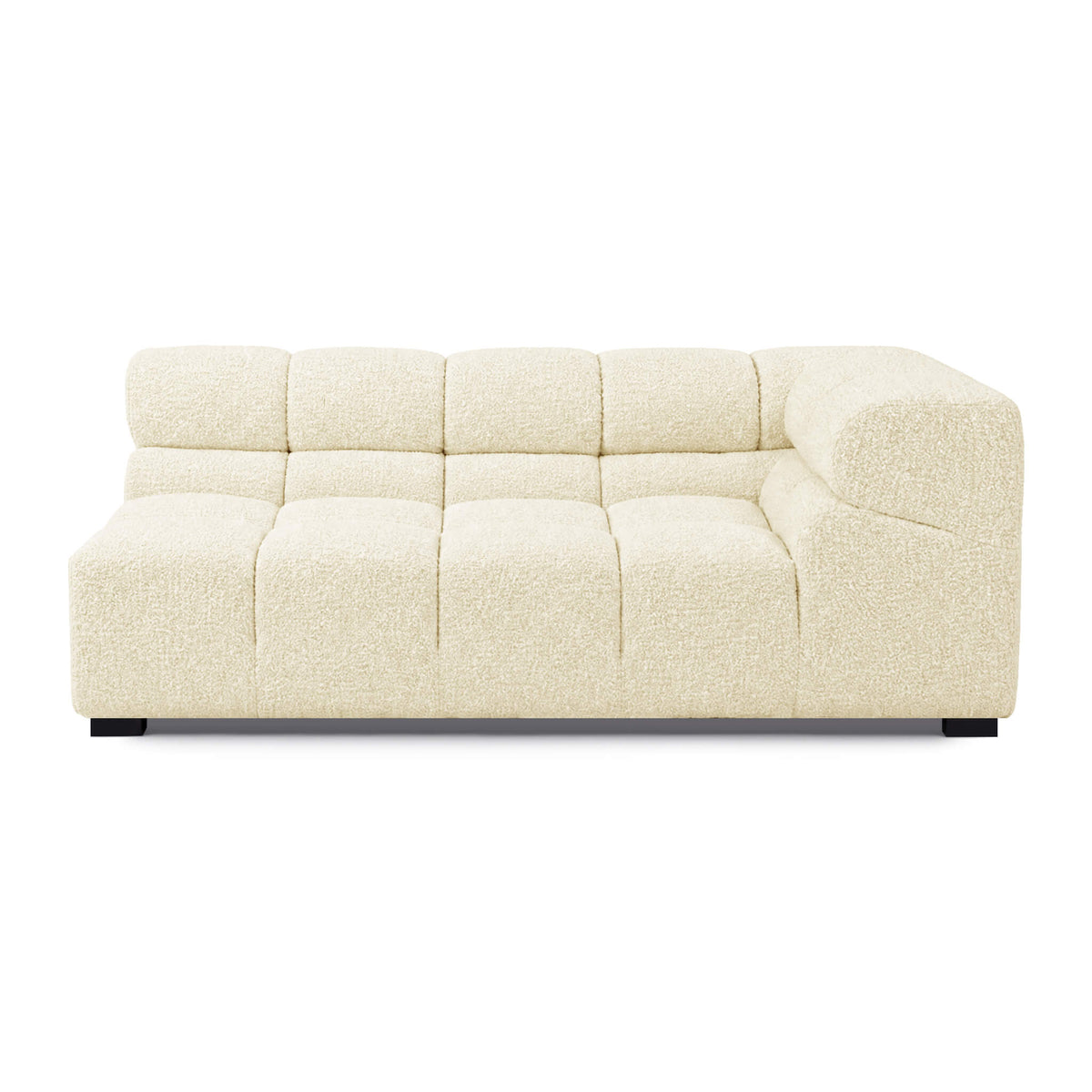 Quadra Tufted Sofa | TF004 Extra Large Left Corner